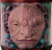 Face of Boe with animatronic mouth - closed
