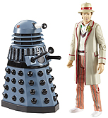 Fifth Doctor with Dalek