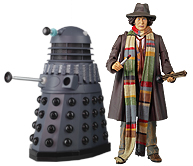 Fourth Doctor with Dalek