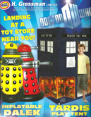 Inflatable Daleks by Grossman