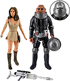 Leela and Stor from The Invasion of Time