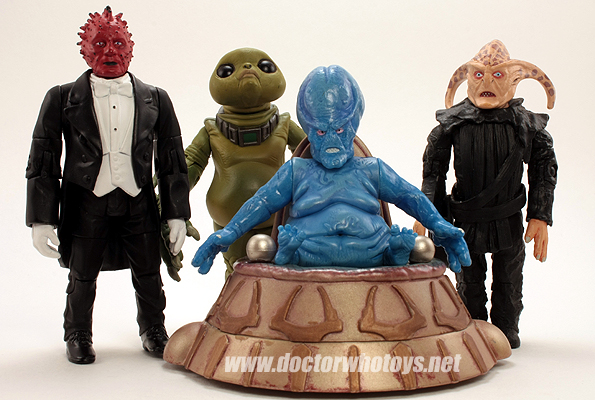 Jimmy Vee played Bannakaffalatta, Nathan & Carl Slitheen, Moxx of Balhoon and the Graske