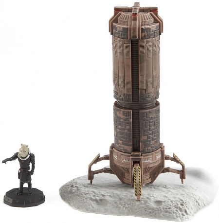 Judoon Patrol Ship with Judoon Captain Figure