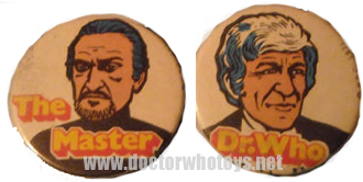 Kelloggs Doctor Who badges  - Thanks Ian O