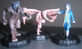 Werewolf, Krillitane and Clockwork Man 1