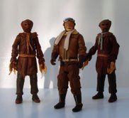 Scarecrow (brown tie), Brannigan and Scarecrow (blue tie)