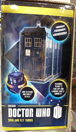 Spin and Fly Tardis