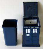 Tardis Cookie Jar interior