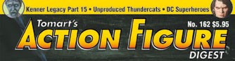 Tomart's Action Figure Digest No 162 - Masthead copyright &copy; Tomart Publications with permission