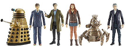Wave 3B 3.75 Inch Scale Doctor Who Figures